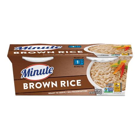 Whole Grain Brown Rice Ready To Serve Minute Rice