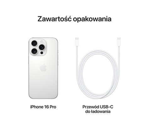 Apple iPhone 16 Pro 128GB Tytan biały MYNE3HX A sklep internetowy