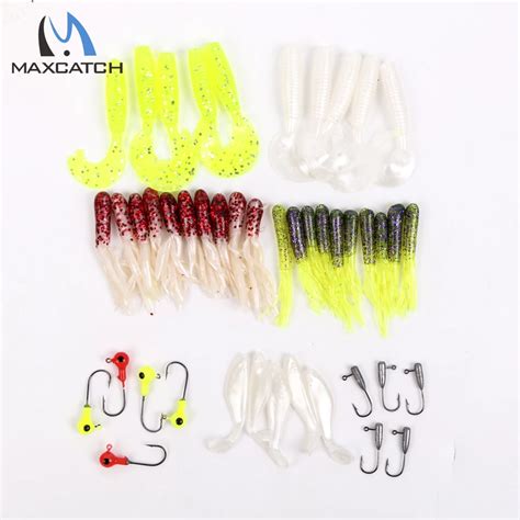 Aliexpress Buy Maximumcatch 35 Pcs Worm Soft Fishing Lures 10