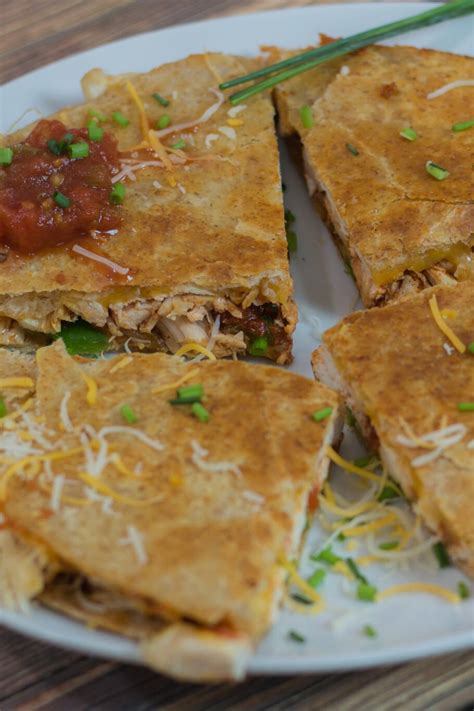 Quick Rotisserie Chicken Quesadillas Recipe The Protein Chef