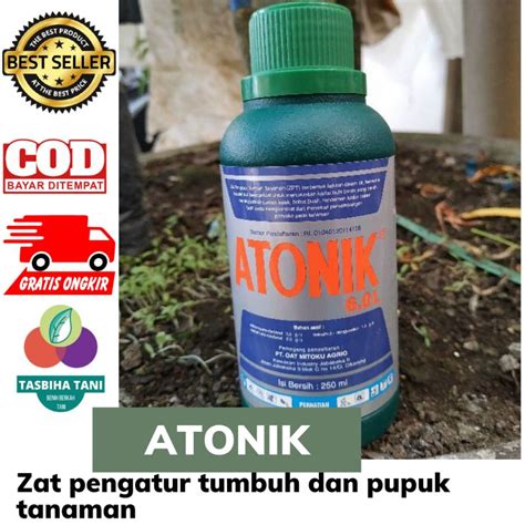 Jual ATONIK 6 0 L 100 ML ORIGINAL PUPUK CAIR HORMON ZPT ZAT PENGATUR