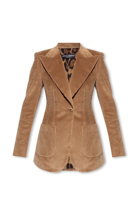 Dolce And Gabbana Corduroy Blazer Womens Clothing Vitkac