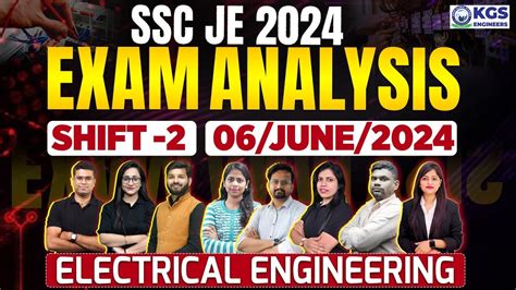 Ssc Je Exam Analysis Ssc Je Electrical Engineering Paper