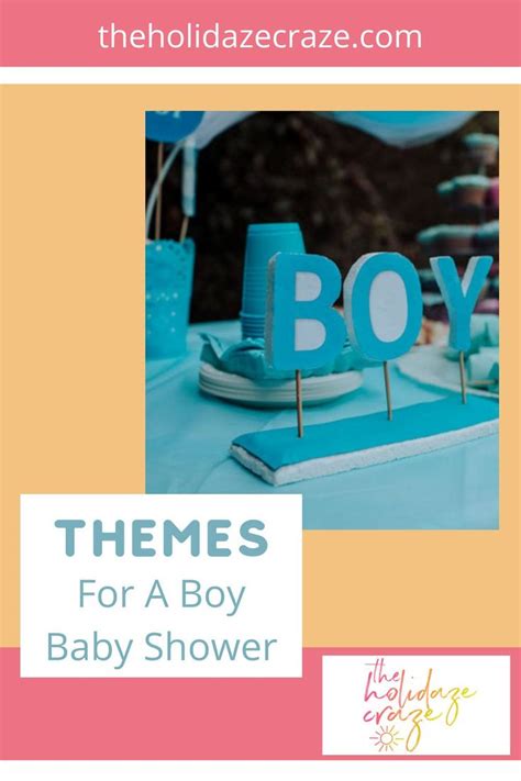 Perfect Boy Themes for A Baby Shower | Boy baby shower themes, Fun baby ...