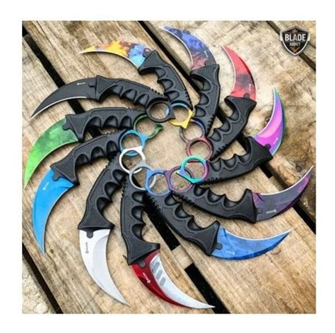 Cuchillo Combate Karambit Camuflaje Exclusivo Gamer Tactico En Venta En