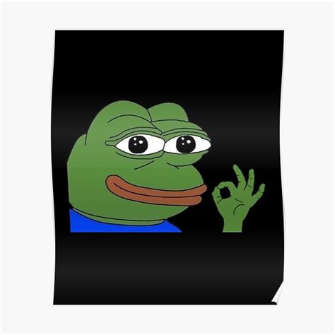 "Funny Frog Meme " Poster for Sale by EyBra | Redbubble