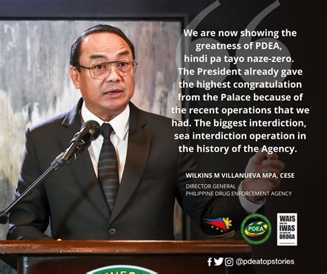 Pdea Director General Wilkins M Pdea Top Stories
