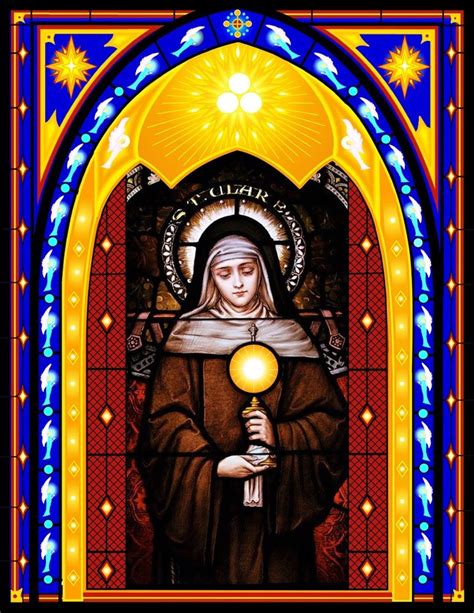 St Clare Of Assisi Clare Of Assisi Assisi St Clares