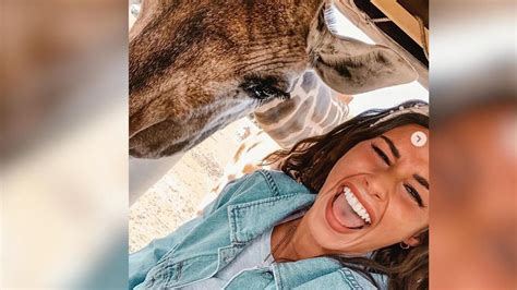 Sarah Lombardi Alessio Entdeckt Im Safari Park Seine Vorliebe F R Giraffen