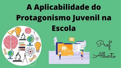 A Aplicabilidade Do Protagonismo Juvenil Na Escola YouTube