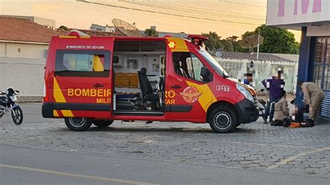 Colisão entre duas motocicletas deixa uma pessoa ferida em Catalão