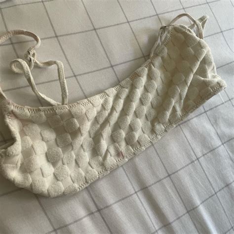 White Traingl Bikini So Cute For Summer Barely Depop