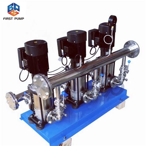 Electric Vertical Type Water Booster Pump Firefighting Pipeline Network