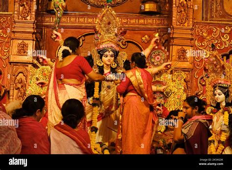 Pune India Th October Durga Puja Is The One Of The Most Famous