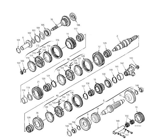 Ford Zf 5 Speed Transmission Parts