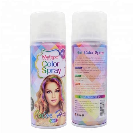 Temporary Wholesale Hair Dye Color Spray Provide Oem Service - Buy ...