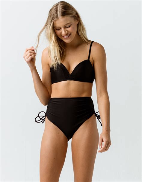 RAISINS Newport Bra Bikini Top BLACK Tillys