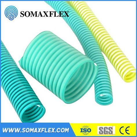 Corrugated Pipe PVC Reinforced Spiral PVC Helix Suction Hose China