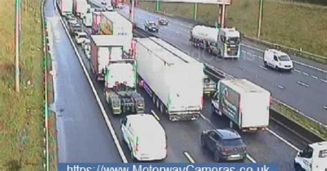 M62 Traffic News Live As Vehicles At Standstill Near Ainley Top After