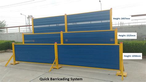 Quick Barricading Systems Q Barricade™ Multicolor® Steels