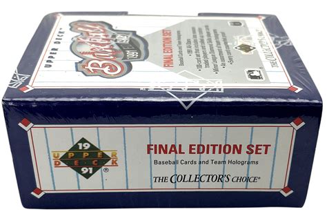 1991 Upper Deck Baseball Final Edition Set Factory Sealed