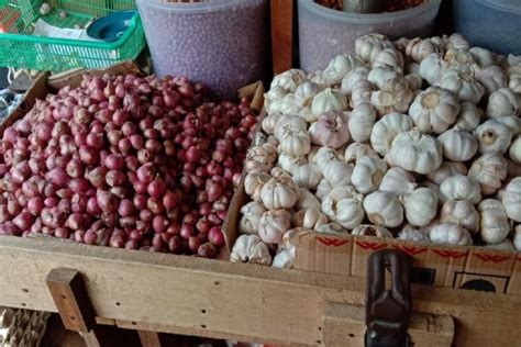 Harga Pangan Hari Ini Bawang Dan Cabai Naik Minyak Goreng