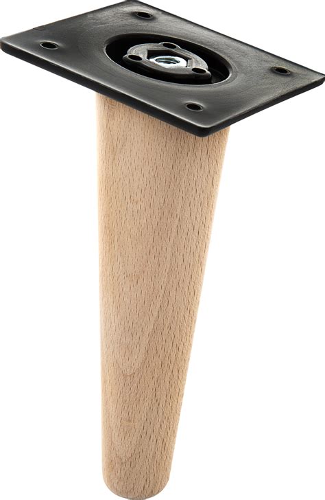 Pata Fija Inclinada De Madera Para Mueble Cm Leroy Merlin