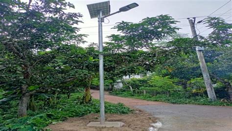 Solar Street Light Project