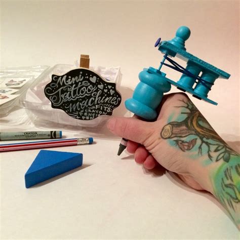 Mini Tattoo Machine: kids handmade tattoo by TheFamilyStoneTattoo