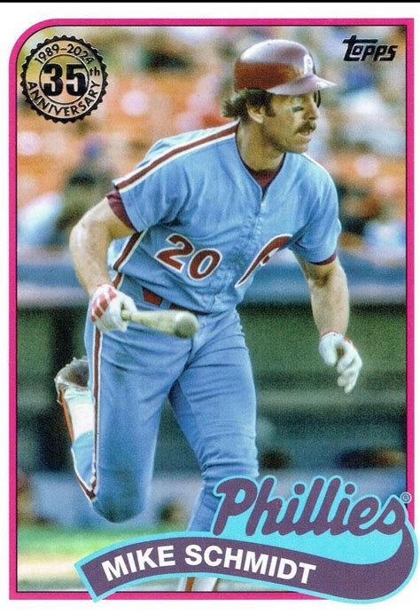 Mike Schmidt 89B 39 Prices 2024 Topps 1989 Baseball Cards