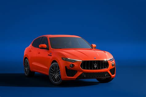 Photos Maserati Levante Ftributo M Orange Cars Metallic