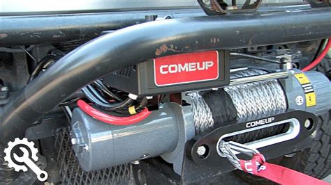 Installing Comeup Winch Youtube