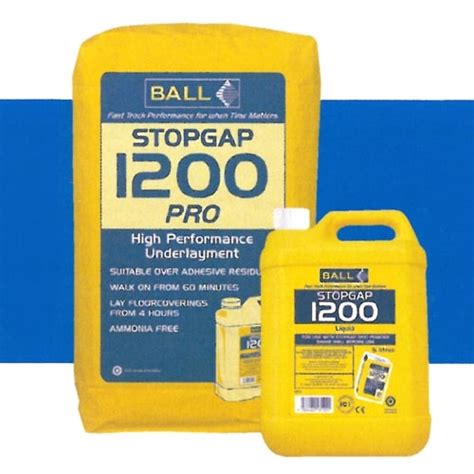 Stopgap 1200 Powder 20 Kg And Liquid 5 Litres Commercial Flooring