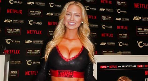 Videos Ring Girl Sydney Thomas Has Been Branded The Real Winner Of