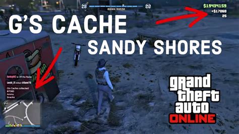 Gs Cache Sandy Shores Location GTA 5 Online How To Find YouTube