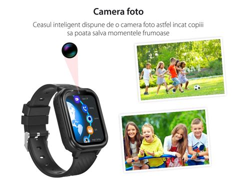 Ceas Smartwatch Pentru Copii Wonlex Kt Pro Cu Functie Telefon