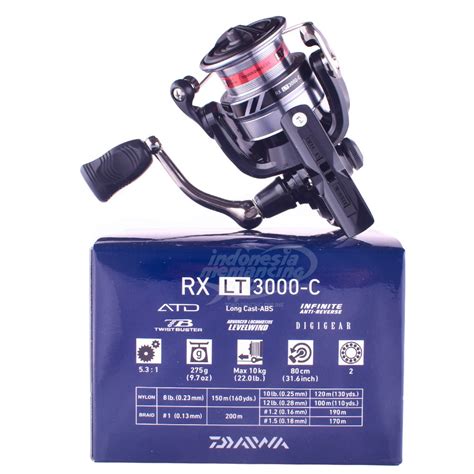 Jual Reel Daiwa Rx Lt Pilih Ukuran Indonesia Memancing Shopee