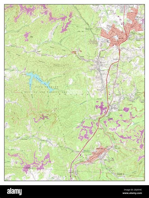 Oak Hill West Virginia Map 1969 1 24000 United States Of America By Timeless Maps Data U S