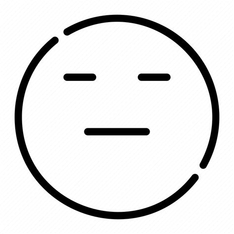 Bored Feeling Boredom Expression Unhappy Face Emoticons Icon