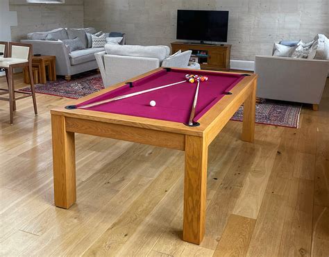 Signature Chester Oak Pool Dining Table 6ft 7ft Free Delivery