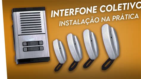 Passo A Passo De Como Instalar Um INTERFONE COLETIVO YouTube