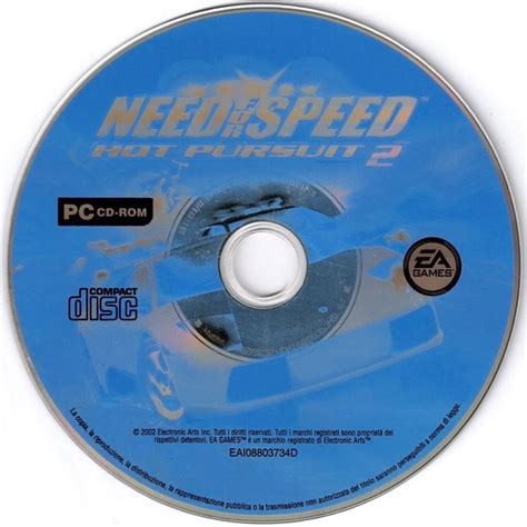 Need For Speed Hot Pursuit 2 2002 Playstation 2 Box Cover Art