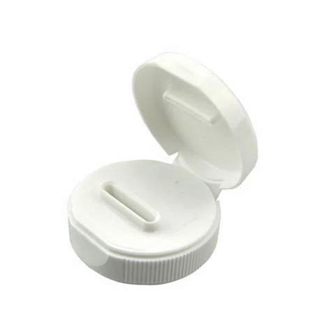 White Round Ovel Hdpe Flip Top Cap For Pharmaceutical For Cosmetic