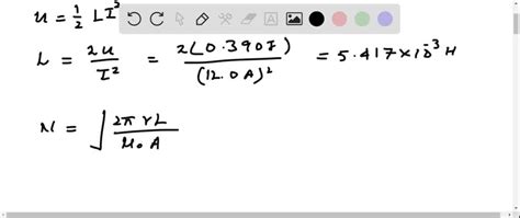 ⏩solved An Air Filled Toroidal Solenoid Has A Mean Radius Of 15 0 Numerade