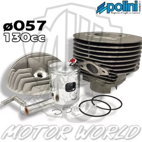 CYLINDRE GROUPE THERMIQUE Modification 130 POLINI DM 57 Vespa 50