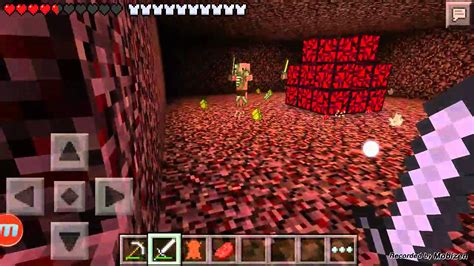 Minecraft Pe Come Fare Il Portale Del Nether Youtube