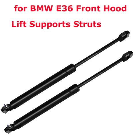 2pcs Front Hood Lift Support Strut Shock Damper Gas Spring For Bmw E36