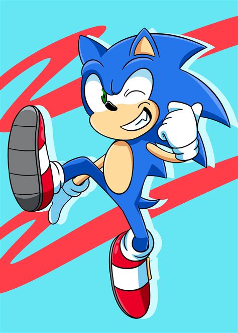 Modern Sonic By Minusbrush On Deviantart