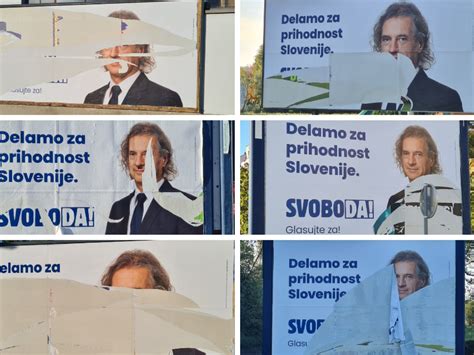 Nekdo Trga Golobu Plakate In To V Njegovem Mestu Foto