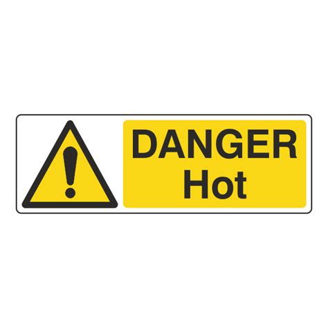 Danger Hot Sign Landscape Lasting Impressions